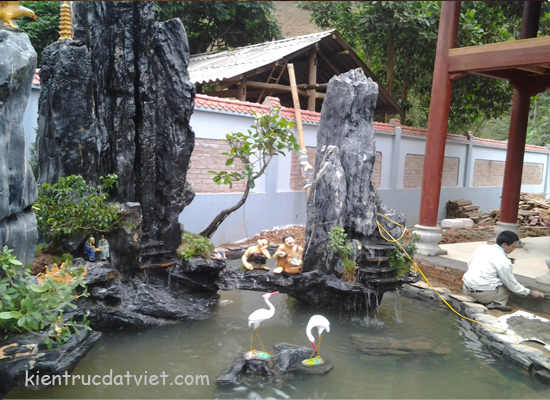thiết kế phủ hoa phong, biệt thự vườn